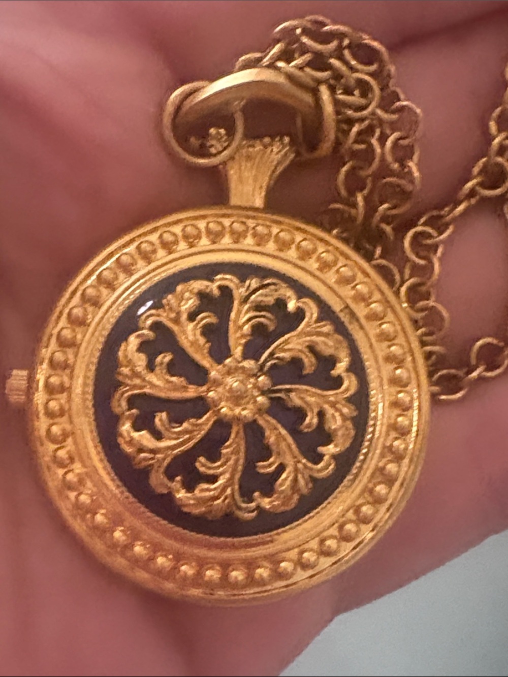 vintage necklace watches
